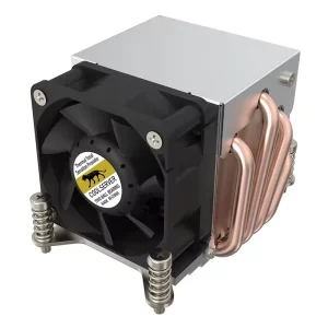 COOLSERVER R63 2U PWM 4PIN Server CPU Cooler 4 Heatpipes Workstation Radiator Cooling Fan for Intel LGA2011 1700 115X AM4