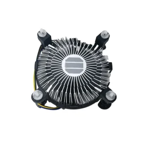 CPU Cooler Fan for LGA 1155 LGA 1151 Aluminum Heatsink Fluid Bearing Quiet 23dBA Customizable Computer Case Cooling