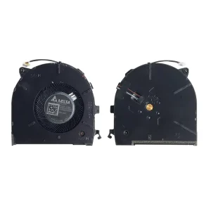 CPU GPU Fan Pair for HP ZBook Studio 16 Mobile Workstation Cooling Fan 12V 6.6W 4 Pin PWM Replacement