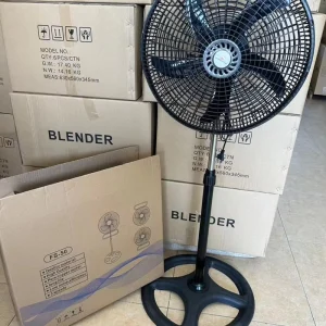 CREST Silver Large Electric Tower Pedestal Fan Cross Border Export Household Floor Fan Adjustable Height Low Noise Plastic Box