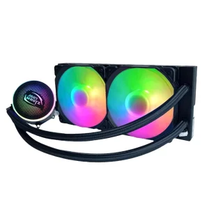 CS240 OEM Computer Case CPU Water Cooling Fan Heat Sink Deep Temperature Cooler with Fluid Bearing 30dBA