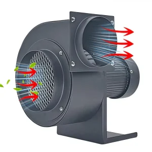 CY120 90W 220V/380V Industrial Centrifugal Fan, Low Noise, High Airflow