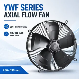 Capacitor-driven External Rotor Refrigerator Condenser Refrigeration Air Conditioner Axial Cooling Fan