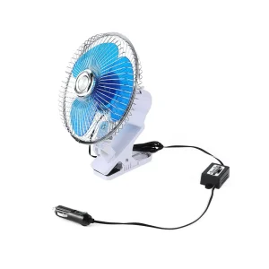 Car Air Freshener Fan air Cooling Electric Fan 2 Speeds Switch Vehicle Fan