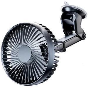 Car Exhaust Fan 6 Inch Blade Size Universal Solar Powered Three Fans Electric Vehicle Window Cooling Low Noise 30 34 DB 5W