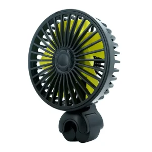 Car Fan for Vehicles with 3 Speed Adjustment and Foldable Design
