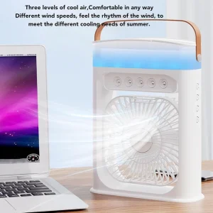 Car Mounted Cooling Fan Exclusive to Europe Supporting Retail Suitable for Bedrooms Living Rooms Offices and Outdoor