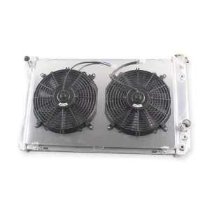 Car Racing Radiator Suitable for 82 92 Chevy Camaro Firebird Trans Am V8 Radiator+Shroud+Fan