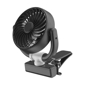 Car Visor Rechargeable Fan Strong Winds 3 Speeds Mini Fan Suitable for Car Cooling Accesorios Para Automovil 2000mAh