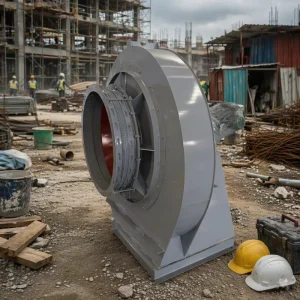 Carbon Steel Belt-Drive Centrifugal Fan with High Airflow for Industrial Paint Booth Exhaust Ventilation