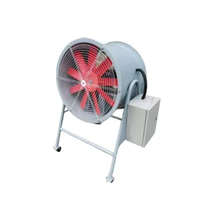 Carbon Steel Material Customized Processing with Moving Rollers Mobile Post Axial Flow Fan for Cooling