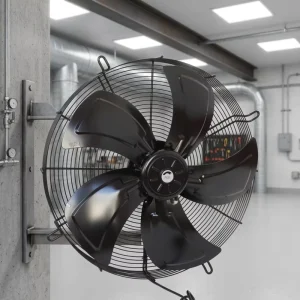 Carbon Steel Motor 600mm Axial Exhaust Fan 700W High Efficiency Industrial Cooling