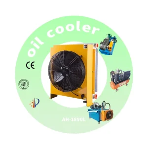 Carl Factory Custom Aluminum Fin Air cooled Radiator Hydraulic Oil Cooler AH1890L With 12V 24V 220V 380V Fan