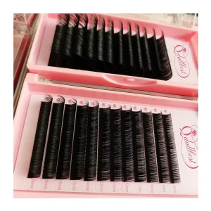 Cashmere Easy Fan Eyelash Extentions Matte Self Fanning Mega Volume Lash Extensions