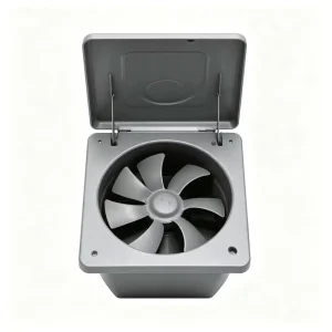 Cast Aluminum Blade High Performance Powerful Axial Flow Fan Warehouse Garage Basement Air Refreshing Industrial Exhaust Fan