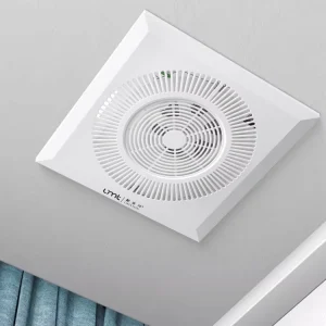Ceiling Exhaust Fan 8 Inch 26W Low Noise AC Powered for Bathroom and Kitchen Ventilation Household Use 3 Year Warranty