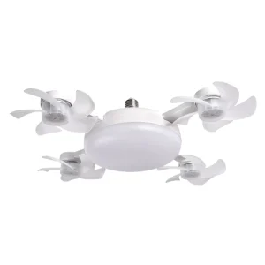 Ceiling Fan Light with Remote 3 Speeds 3 Color Temperatures 2000lm for Bedroom Living Room Kitchen Garage