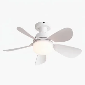 Ceiling Fan Light with Remote 3 Wind Speeds 3 Color Temperatures Stepless Dimming for Bedroom Living Room