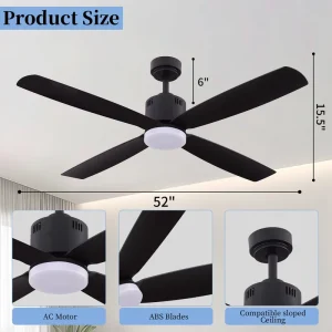 Ceiling Fan With Light For Bedroom