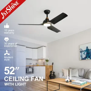 Ceiling Fan with Light Large Air Volume Fan 6 Speed Plastic Blade Led Ceiling Fan Light