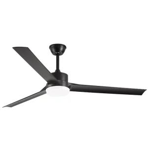 Ceiling Fan with Lights and Remote Control BLDC Reversible LED Dimmable 6 Speed Black Ceiling Fan for Bedroom