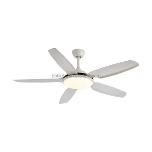 Ceiling Fans 52 in Dual Mount Indoor LED Ceiling Fan With Light Contemporary Room Fan With 5 Blades