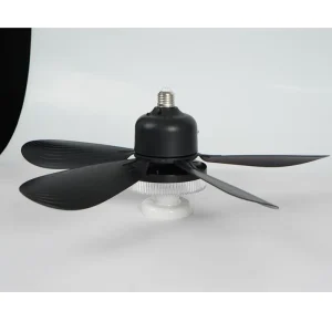Ceiling Fans with Light Easy Setup Remote Control for Outdoor Hotels Households US Plug Metal Material