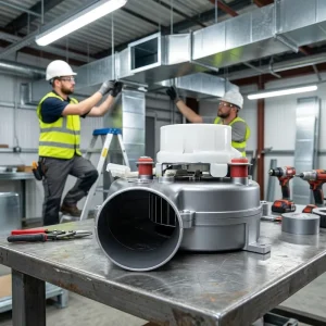 Centrifugal Blower Duct Fan 24V 30W 50 60Hz 135m h EC Motor for HVAC Ventilation Exhaust Air Conditioning System OEM ODM