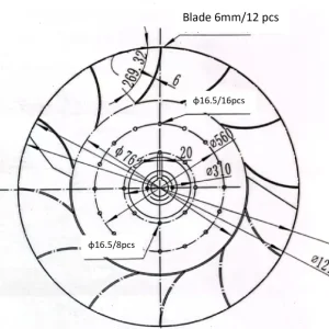Centrifugal Blower Fan Industrial Impeller Stainless Steel Blades Free Standing 220V Industrial Ventilation