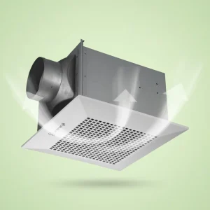 Centrifugal Ceiling Mounted Exhaust Duct Fan 220V Plastic Blades 40 DB