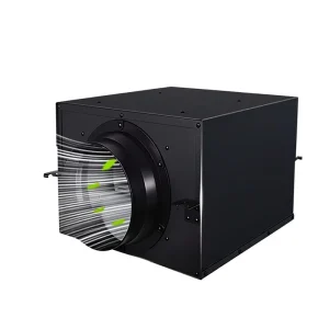 Centrifugal Inline Duct Fan 120W Aluminum Alloy 220V Infinitely Variable Speed Low Noise Commercial Industrial HVAC System