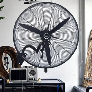 China Factory 650mm Industrial Wall Mounted Fan FB 65 Heavy Duty Aluminum Blade Cooling Fan for Workshop Warehouse Garage