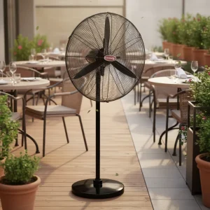 China Factory Industrial Metal Mechanical Pedestal Fan for Warehouse and Outdoor Air Cooling