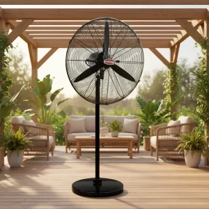 China Factory Metal Floor Type Powerful Electric Factory Warehouse Industrial Pedestal Fan with Air Cooler