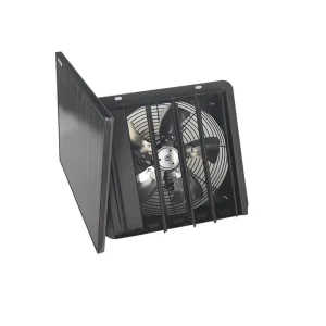 China Manufacturer Super Air15V Brushless Ball Bearing Solar Wall Mount Kitchen and Bathroom Exhaust Fan DC Motor OEM
