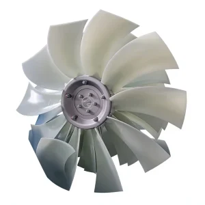 China made Engine Cooling Fan Repair Parts Radiator Fan Fog Spraying Machines Loader Excavator Cooling Fans Page Material