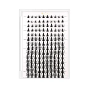 Chinese Venders Cluster Lashes 30D 40D 50D DIY Lashes 0.07 Premade Fans Individual Cluster Eyelash Segment Eyelash Extension