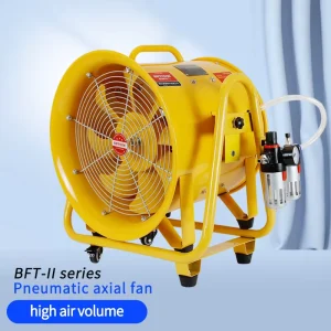 Circulating Fan Blower Pneumatic Explosion Proof Axial Flow Fans 12” 14” 16” 18” 20” 24′ 28”