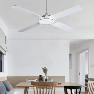 Commercial Bedroom Luxury Led Electric Ceiling Fan 4 Blade Ceiling Fan With Light and Remote