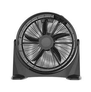 Commercial Factory Manufacturing Electric Strong Wind Air Industrial Floor Fan Modern Style Plastic Black 20 Inch Fan