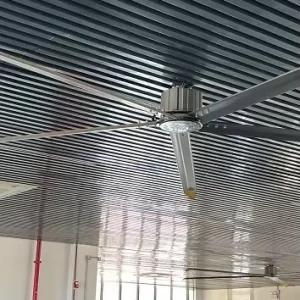 Commercial Gearless Direct-Drive Adjustable-Speed Corrosion-Resistant HVLS Ceiling Fan