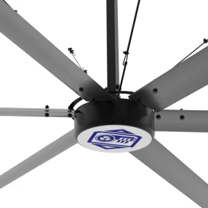 Commercial Giant 18ft 5.5m Ceiling Fan for Shops & Industrial Use Hvls Industrial Fan