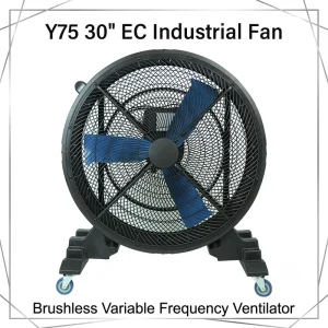 Commercial Grade 30 Inch 7 Speed Gears Low Noise Industrial Pedestal Fan for Workshop Use