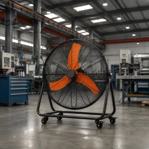 Commercial Grade 65cm Industrial Axial Fan 180 240V 50 60Hz Dual Frequency OEM ODM 200m² for Garage