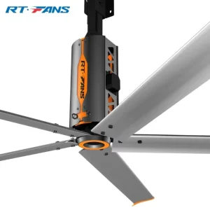 Commercial HVLS Ceiling Fan 11FT/13FT/16FT Energy Efficient Large Airflow Industrial Warehouse Ventilation Fan