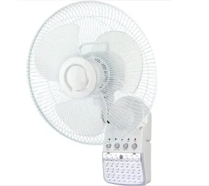 Commercial Modern Luxury High Quality Portable Waterproof 12 Inch High Velocity Rechargeable Wall Mounted Fan