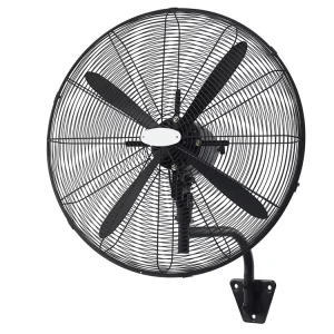 Commercial Oscillating Powerful Wall Fan High Velocity Cooling Electric Industrial Wall Mounted Fan