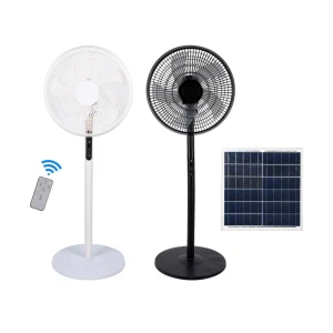 Commercial Residential Small Folding USB Charging Green Machine Solar Rechargeable Fan with Battery