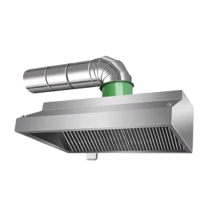 Commercial Stainless Steel Range Hood Large Suction Exhaust Kitchen Exhaust for Canteen Barbecue Restaurants Hotel Supplies