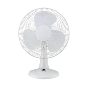 Common Press Control Colorful Classic 50W 16 Inch Electric Desk Top Table Fan for Household Office Use
